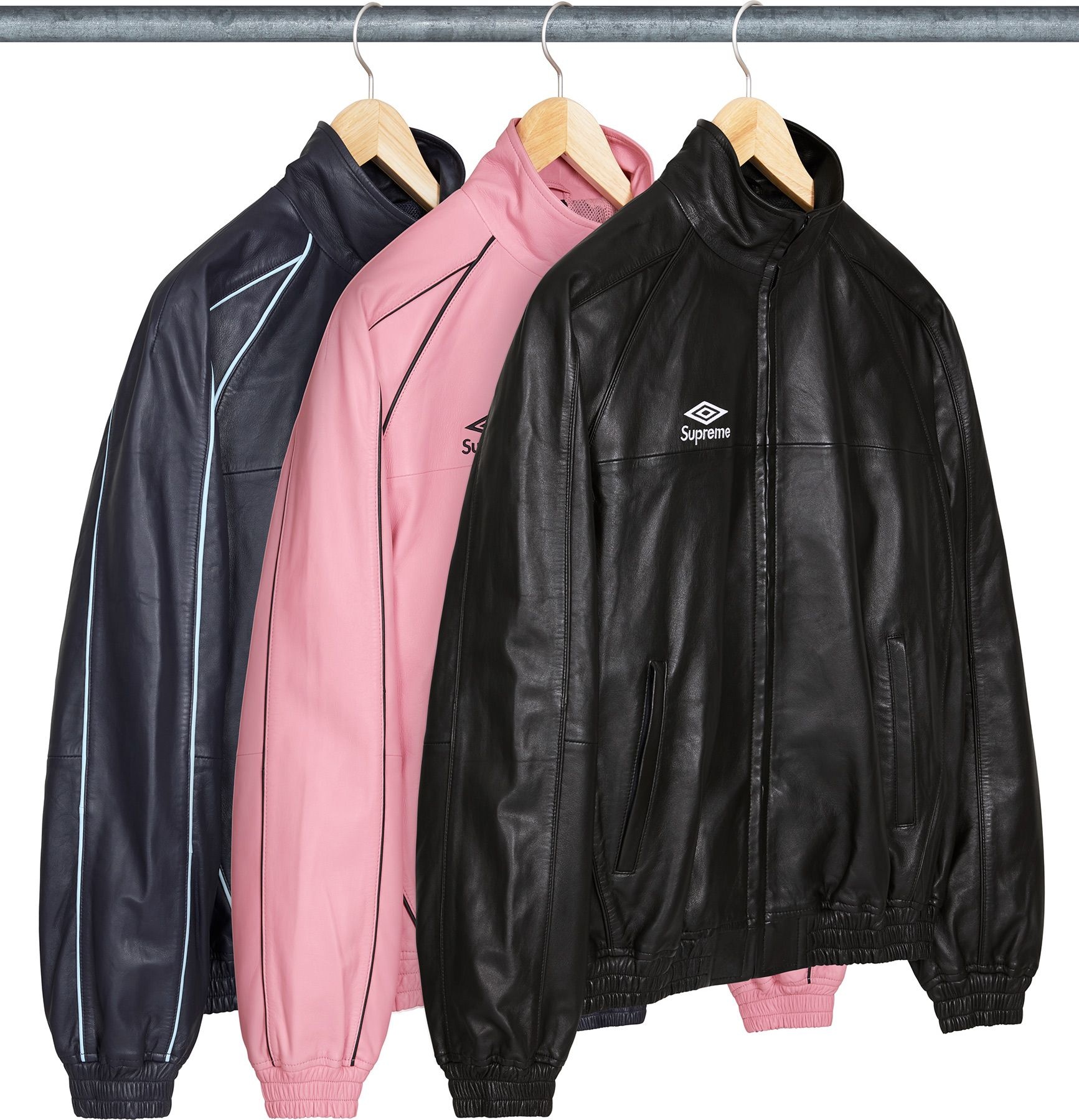 Supreme®/Umbro® Leather Track Jacket